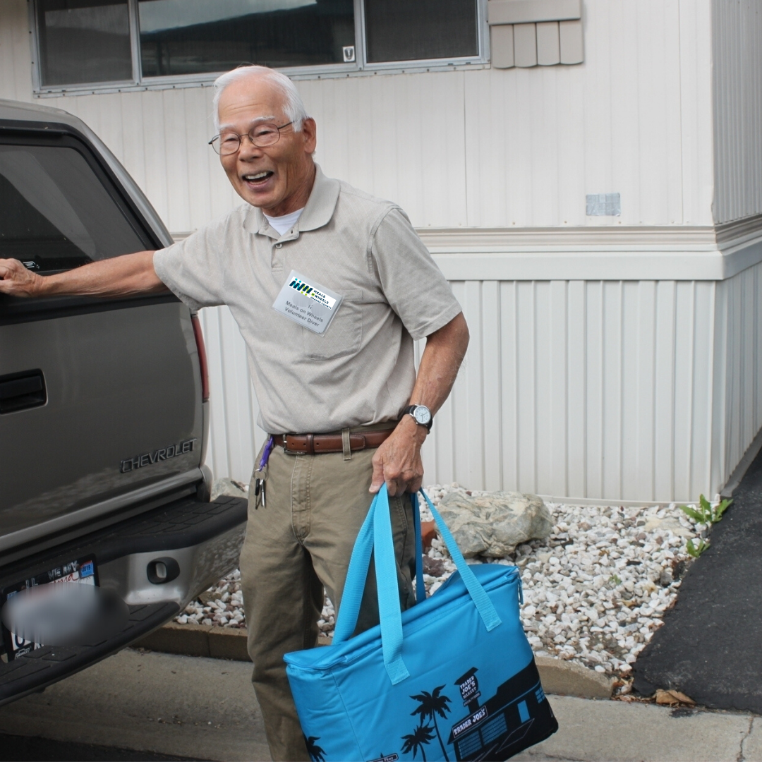 Richard MOW Volunteer driver Help us deliver nearly 1 million meals to Orange County seniors each year