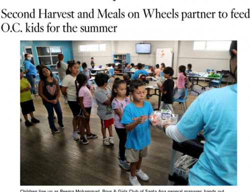 Second Harvest & Meals On Wheels OC Summer Lunch Program