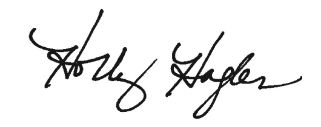 Holly Hagler Signature