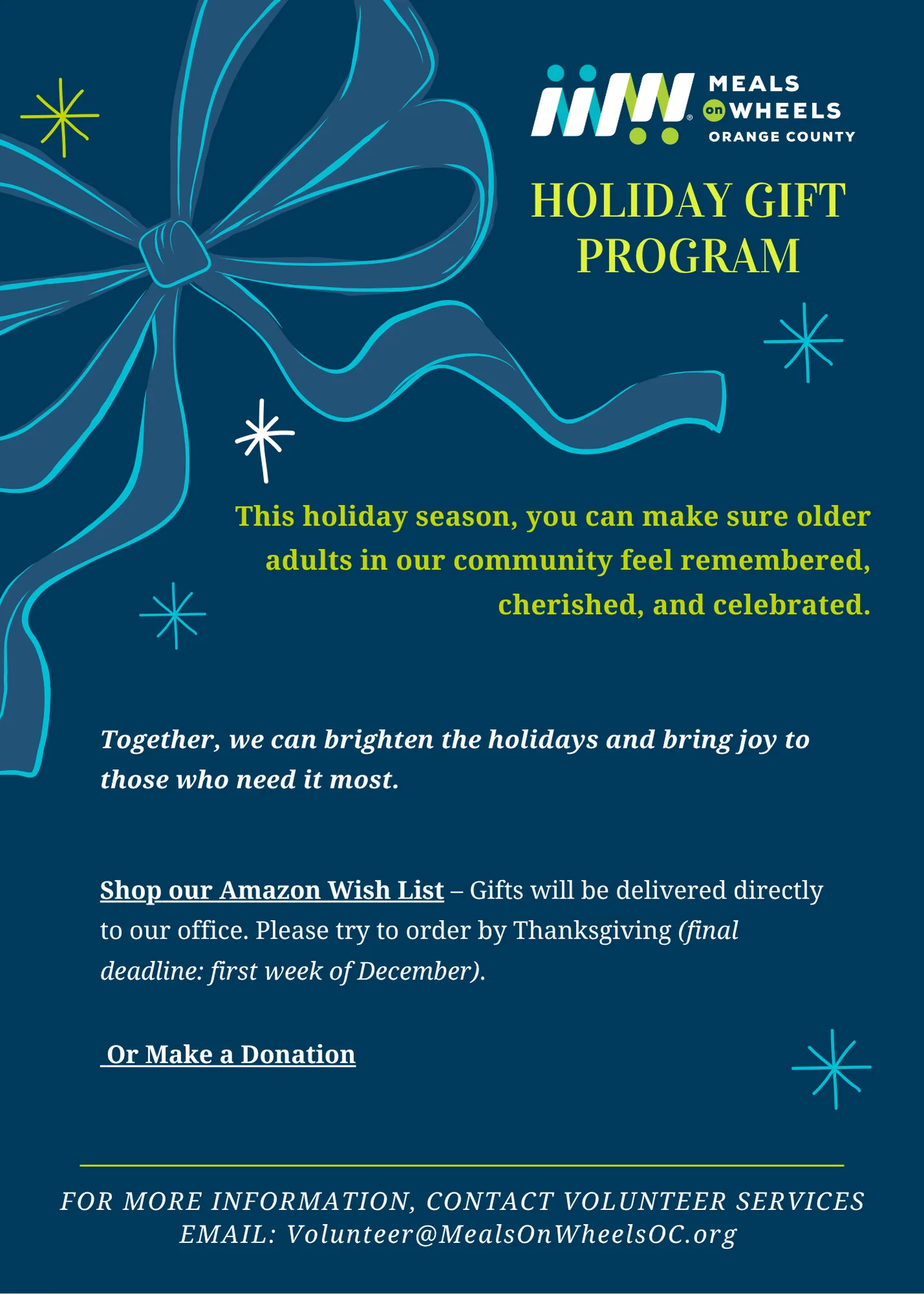 Holiday Gift Program 2025